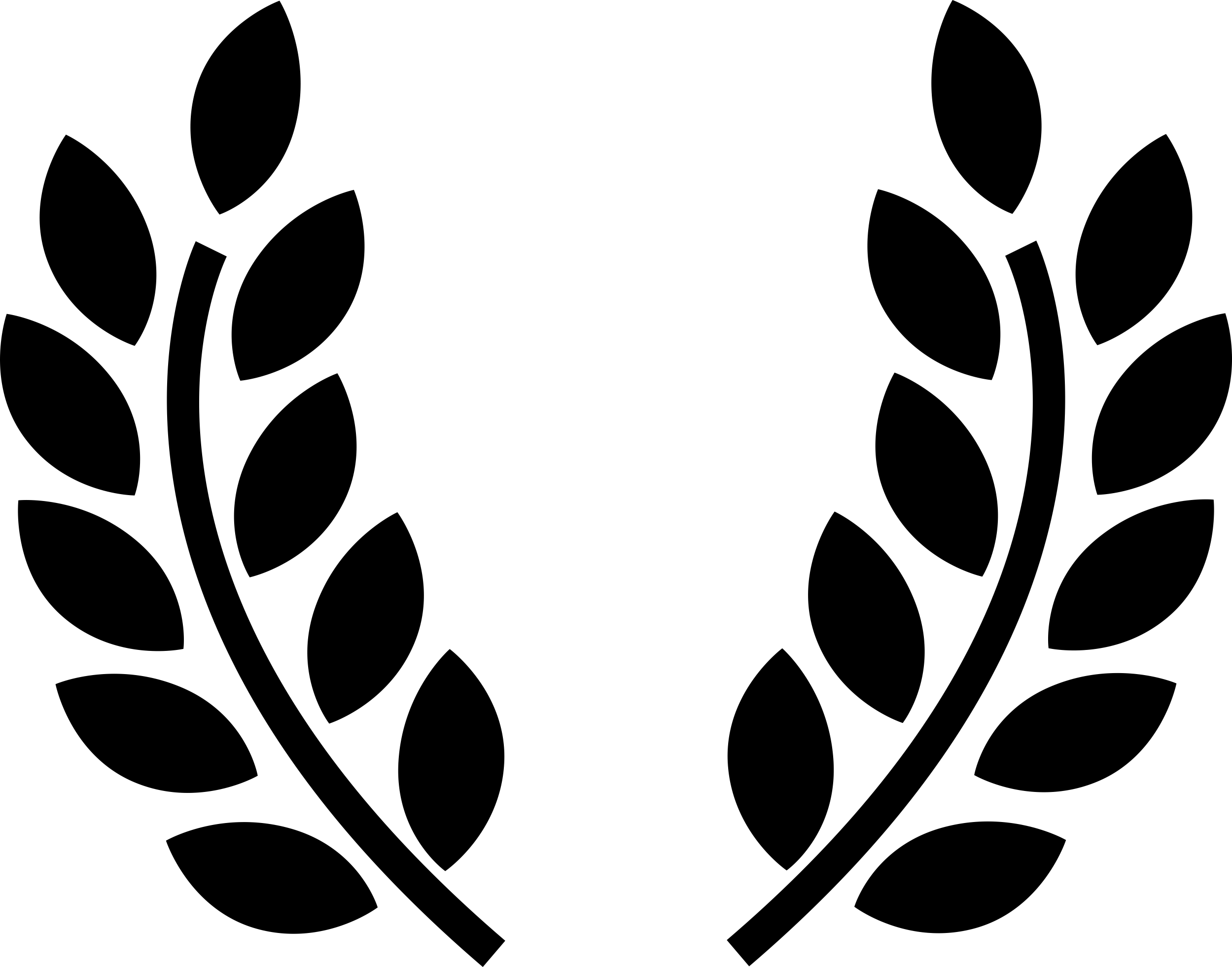 Olive Branches Award Symbol Laser Cut Svg File Free Vectors